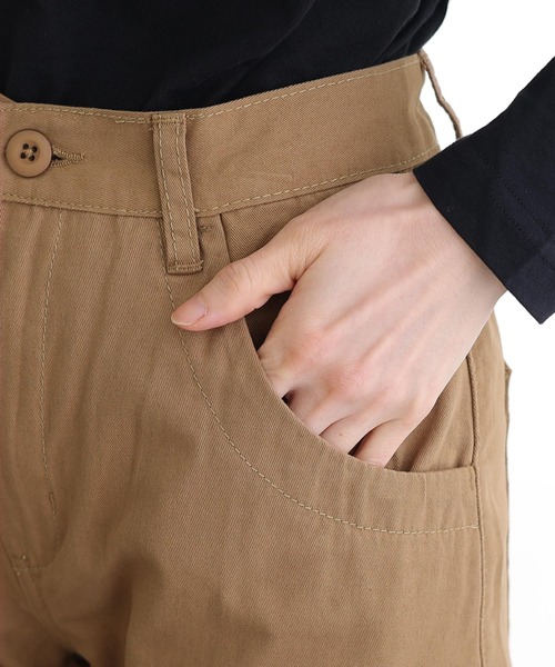ElegChic(エレグシック)の「ハイライズテーパードパンツ(その他パンツ・レディース・カーキ/ブラック/ベージュ・M/L/XL/3L/4L)」の17枚目の写真