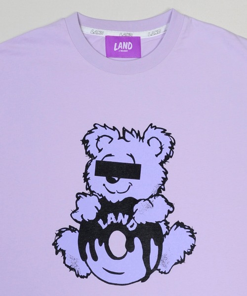 LAND by MILKBOY（ランドバイミルクボーイ）の「DONUT BEAR TEE（Tシャツ/カットソー・メンズ・A/B/C・L/XL）」の6枚目の写真