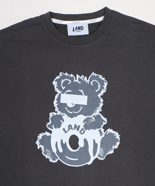 LAND by MILKBOY（ランドバイミルクボーイ）の「DONUT BEAR TEE（Tシャツ/カットソー・メンズ・A/B/C・L/XL）」の9枚目の写真