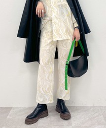 【MODE】マーブル柄パンツ