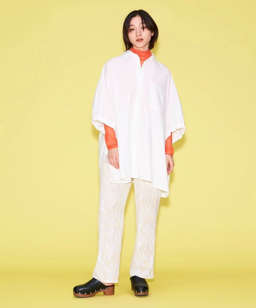 FOREVER 21（フォーエバー トゥエンティーワン）の「【MODE】マーブル柄パンツ（その他パンツ・レディース・ブラック/ホワイト・SMALL/MEDIUM）」の16枚目の写真