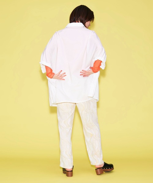 FOREVER 21（フォーエバー トゥエンティーワン）の「【MODE】マーブル柄パンツ（その他パンツ・レディース・ブラック/ホワイト・SMALL/MEDIUM）」の17枚目の写真