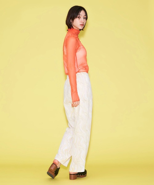 FOREVER 21（フォーエバー トゥエンティーワン）の「【MODE】マーブル柄パンツ（その他パンツ・レディース・ブラック/ホワイト・SMALL/MEDIUM）」の19枚目の写真