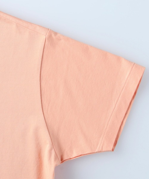 SOMETHING(サムシング)の「【SOMETHING】フロントロゴTシャツ(Tシャツ/カットソー・レディース・オレンジ・M/L)」の7枚目の写真