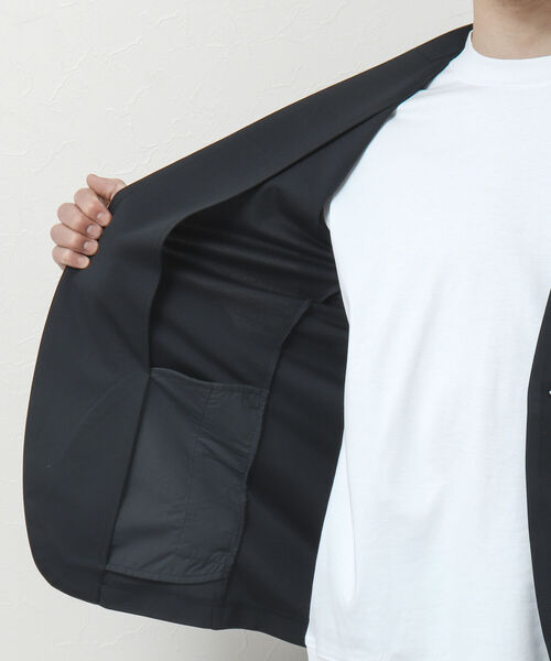 NOLLEY'S goodman(ノーリーズグッドマン)の「36Gモクロディ ノーカラージャケット(ノーカラージャケット・メンズ・ネイビー/グレー・L/M/S)」の12枚目の写真