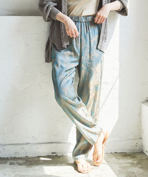 URBAN RESEARCH(アーバンリサーチ)の「リーフJQイージーパンツ(その他パンツ・レディース・グレー系その他/オレンジ系その他・36/38)」の20枚目の写真