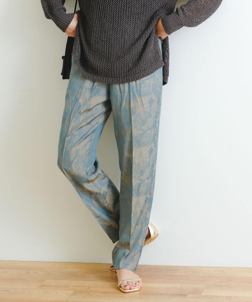 URBAN RESEARCH(アーバンリサーチ)の「リーフJQイージーパンツ(その他パンツ・レディース・グレー系その他/オレンジ系その他・36/38)」の21枚目の写真