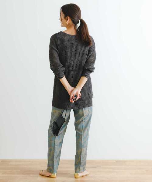 URBAN RESEARCH(アーバンリサーチ)の「リーフJQイージーパンツ(その他パンツ・レディース・グレー系その他/オレンジ系その他・36/38)」の15枚目の写真