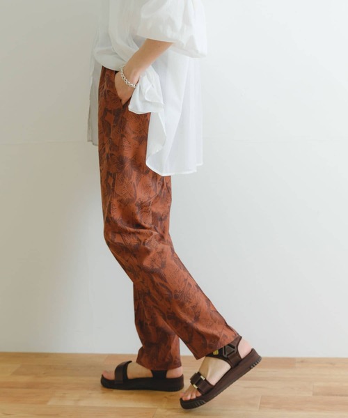 URBAN RESEARCH(アーバンリサーチ)の「リーフJQイージーパンツ(その他パンツ・レディース・グレー系その他/オレンジ系その他・36/38)」の19枚目の写真