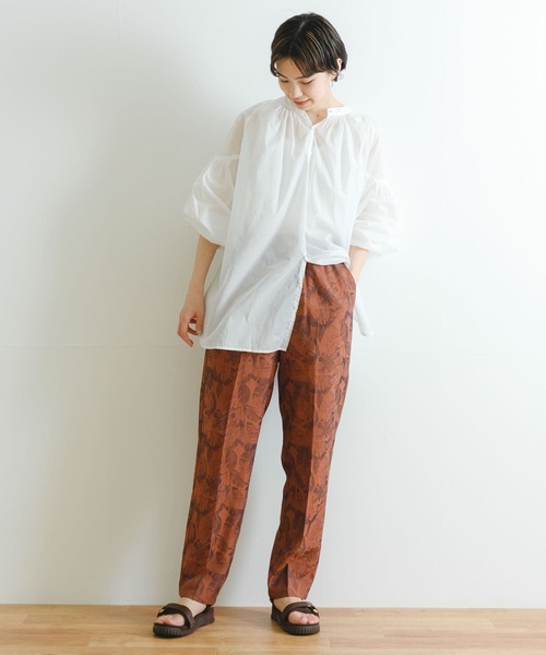 URBAN RESEARCH(アーバンリサーチ)の「リーフJQイージーパンツ(その他パンツ・レディース・グレー系その他/オレンジ系その他・36/38)」の16枚目の写真