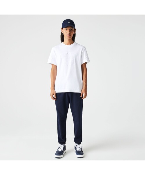 LACOSTE(ラコステ)の「トーンオントーン ラコステグラフィック Tシャツ(Tシャツ/カットソー・メンズ・ブルー系その他/グリーン/レッド・4/3/5/2)」の9枚目の写真