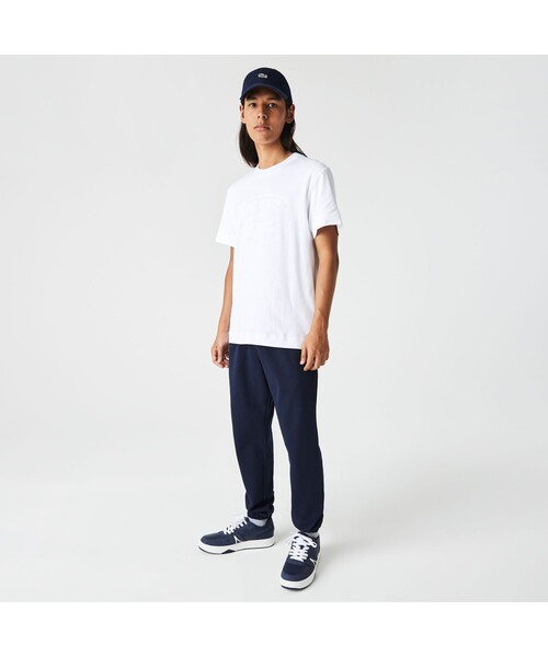 LACOSTE(ラコステ)の「トーンオントーン ラコステグラフィック Tシャツ(Tシャツ/カットソー・メンズ・ブルー系その他/グリーン/レッド・4/3/5/2)」の10枚目の写真