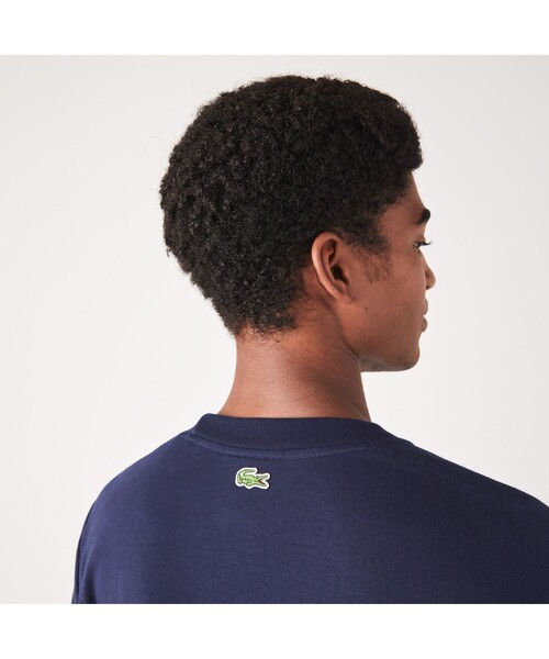 LACOSTE(ラコステ)の「トーンオントーン ラコステグラフィック Tシャツ(Tシャツ/カットソー・メンズ・ブルー系その他/グリーン/レッド・4/3/5/2)」の19枚目の写真