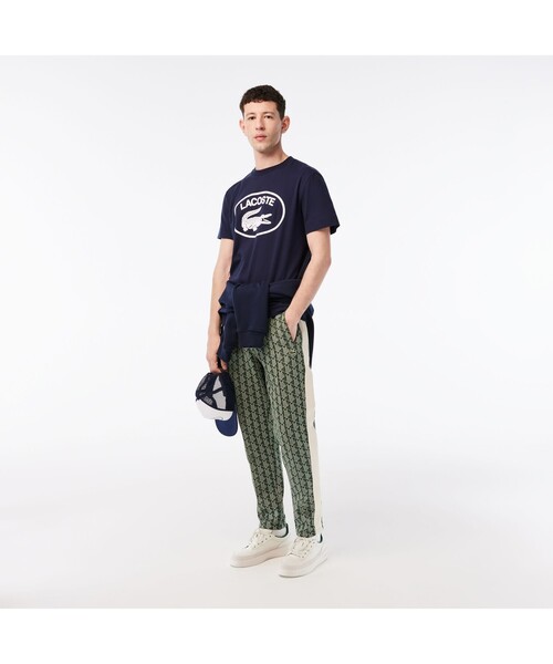 LACOSTE(ラコステ)の「トーンオントーン ラコステグラフィック Tシャツ(Tシャツ/カットソー・メンズ・ブルー系その他/グリーン/レッド・4/3/5/2)」の20枚目の写真