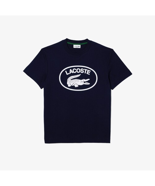 LACOSTE(ラコステ)の「トーンオントーン ラコステグラフィック Tシャツ(Tシャツ/カットソー・メンズ・ブルー系その他/グリーン/レッド・4/3/5/2)」の21枚目の写真