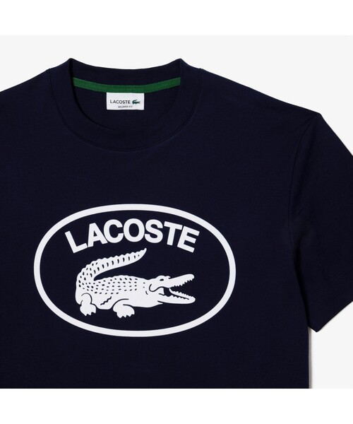 LACOSTE(ラコステ)の「トーンオントーン ラコステグラフィック Tシャツ(Tシャツ/カットソー・メンズ・ブルー系その他/グリーン/レッド・4/3/5/2)」の22枚目の写真