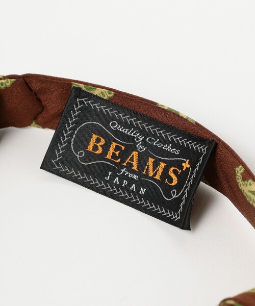 BEAMS PLUS（ビームスプラス）の「BEAMS PLUS / プリントペイズリー ボウタイ（ネクタイ・メンズ・ブラウン/レッド/ネイビー・ONE SIZE）」の11枚目の写真