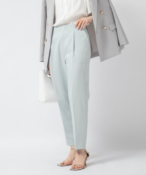 NOLLEY’S Sophi(ノーリーズソフィ)の「《セットアップ対応》ウォッシャブルドライストレッチイージーパンツ(その他パンツ・レディース・ミント/ベージュ/ネイビー/ブラック・36/34/38)」の3枚目の写真