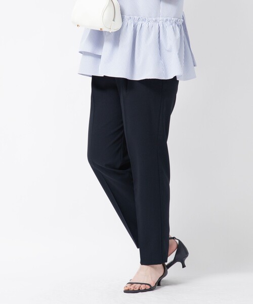 NOLLEY’S Sophi(ノーリーズソフィ)の「《セットアップ対応》ウォッシャブルドライストレッチイージーパンツ(その他パンツ・レディース・ミント/ベージュ/ネイビー/ブラック・36/34/38)」の8枚目の写真