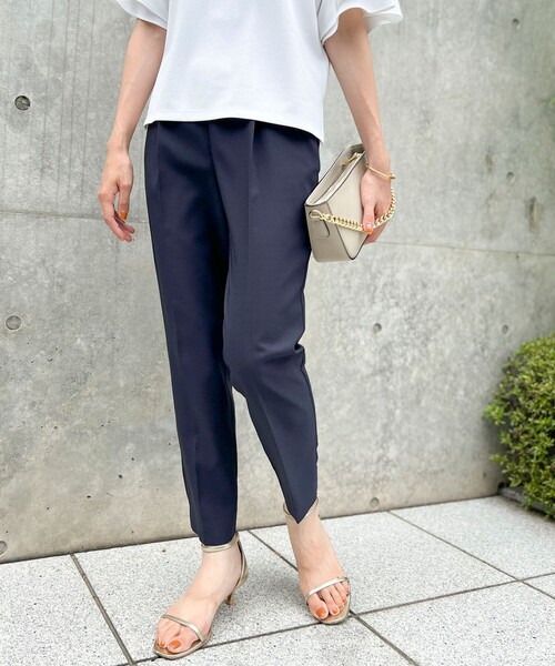 NOLLEY’S Sophi(ノーリーズソフィ)の「《セットアップ対応》ウォッシャブルドライストレッチイージーパンツ(その他パンツ・レディース・ミント/ベージュ/ネイビー/ブラック・36/34/38)」の11枚目の写真