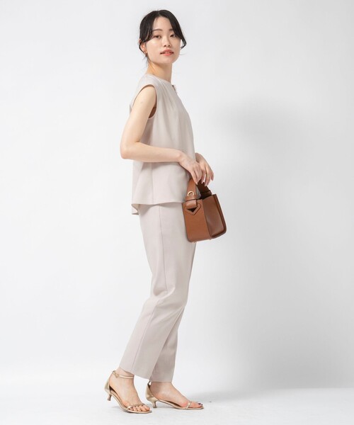 NOLLEY’S Sophi(ノーリーズソフィ)の「《セットアップ対応》ウォッシャブルドライストレッチイージーパンツ(その他パンツ・レディース・ミント/ベージュ/ネイビー/ブラック・36/34/38)」の15枚目の写真