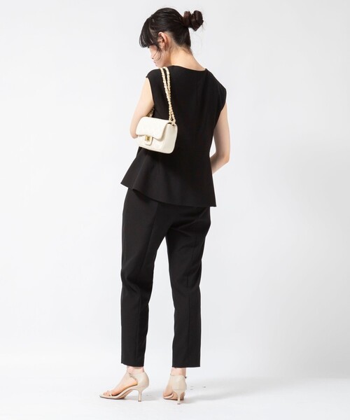 NOLLEY’S Sophi(ノーリーズソフィ)の「《セットアップ対応》ウォッシャブルドライストレッチイージーパンツ(その他パンツ・レディース・ミント/ベージュ/ネイビー/ブラック・36/34/38)」の18枚目の写真