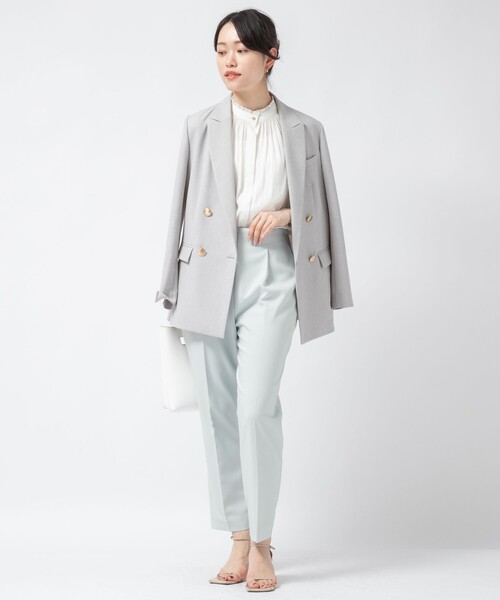 NOLLEY’S Sophi(ノーリーズソフィ)の「《セットアップ対応》ウォッシャブルドライストレッチイージーパンツ(その他パンツ・レディース・ミント/ベージュ/ネイビー/ブラック・36/34/38)」の20枚目の写真