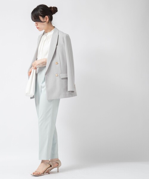 NOLLEY’S Sophi(ノーリーズソフィ)の「《セットアップ対応》ウォッシャブルドライストレッチイージーパンツ(その他パンツ・レディース・ミント/ベージュ/ネイビー/ブラック・36/34/38)」の21枚目の写真