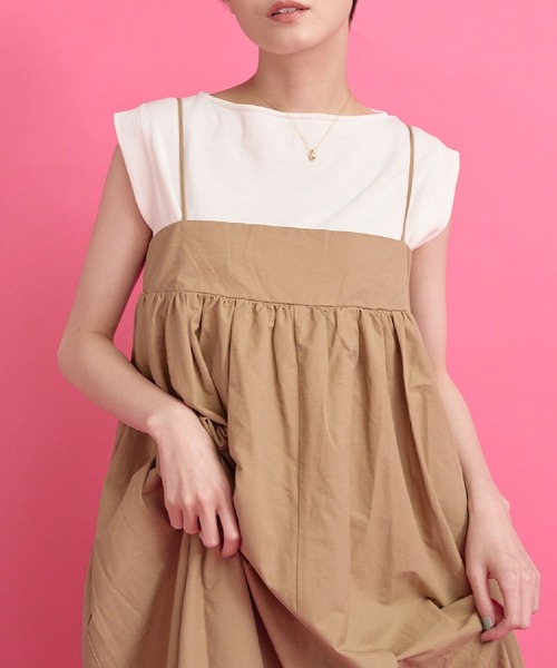 Kari & lili（カウリアンドリィリィ）の「ノースリニットTOPS（ニット/セーター・レディース・オフホワイト/ライトブルー/ブラック/ライトグレー・FREE）」の2枚目の写真