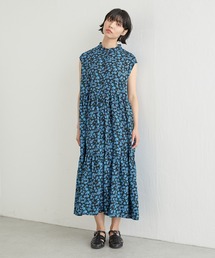 花柄ティアードワンピース【SUM1 STYLE】