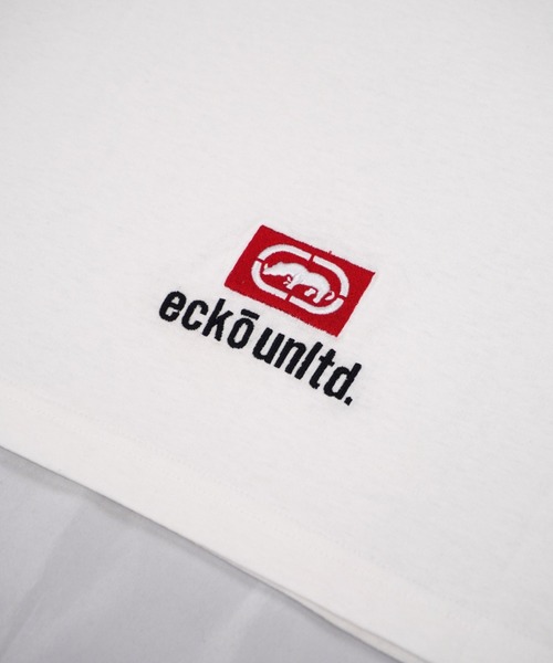 ecko unltd.(エコーアンリミテッド)の「【ecko unltd.】エコーアンリミテッド ブランドロゴ プリント Tシャツ ストリートウェア サイ ECM32252(Tシャツ/カットソー・メンズ・ブルー/ホワイト/ブラック/レッド・M/L/LL)」の5枚目の写真