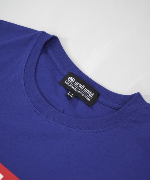 ecko unltd.(エコーアンリミテッド)の「【ecko unltd.】エコーアンリミテッド ブランドロゴ プリント Tシャツ ストリートウェア サイ ECM32252(Tシャツ/カットソー・メンズ・ブルー/ホワイト/ブラック/レッド・M/L/LL)」の8枚目の写真