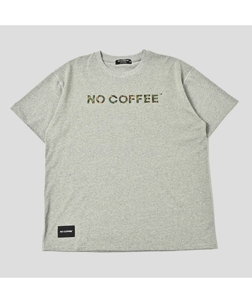 NO COFFEE（ノーコーヒー）の「カモ柄ロゴプリントS/S TEE（Tシャツ/カットソー・メンズ・グリーン/ホワイト/グレー/ブラック・MEDIUM/LARGE/X-LARGE）」の4枚目の写真