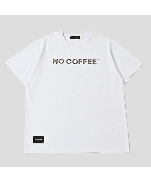 NO COFFEE（ノーコーヒー）の「カモ柄ロゴプリントS/S TEE（Tシャツ/カットソー・メンズ・グリーン/ホワイト/グレー/ブラック・MEDIUM/LARGE/X-LARGE）」の2枚目の写真