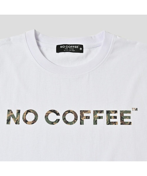 NO COFFEE（ノーコーヒー）の「カモ柄ロゴプリントS/S TEE（Tシャツ/カットソー・メンズ・グリーン/ホワイト/グレー/ブラック・MEDIUM/LARGE/X-LARGE）」の11枚目の写真