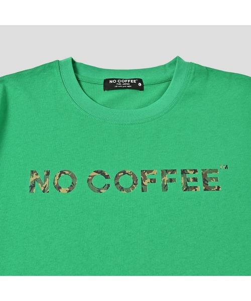 NO COFFEE（ノーコーヒー）の「カモ柄ロゴプリントS/S TEE（Tシャツ/カットソー・メンズ・グリーン/ホワイト/グレー/ブラック・MEDIUM/LARGE/X-LARGE）」の20枚目の写真