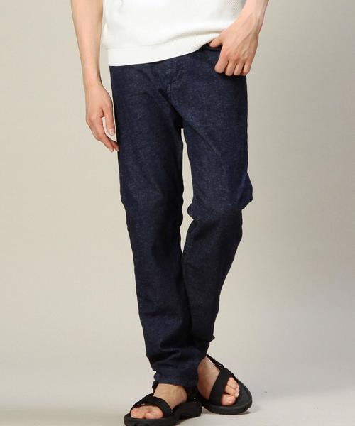 BEAUTY&YOUTH UNITED ARROWS（ビューティーアンドユースユナイテッドアローズ）の「BY リゾート 5ポケット デニムパンツ◆（デニムパンツ・メンズ・オフホワイト/ネイビー・28inch/32inch/30inch/34inch）」の2枚目の写真