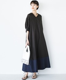 haco!（ハコ）の「ハートに首をつっこもう！衿ぐりがハート開きになったポジティブワンピース haco! FACTORY with ah(attach heart)!（ワンピース）」
