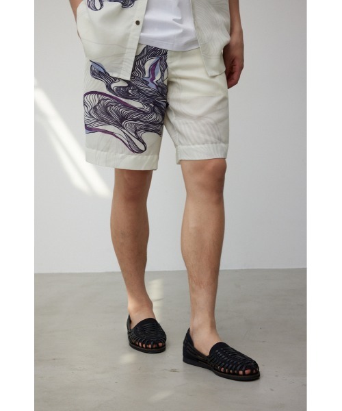 EDEN CLASSIC WAVE SHORTS/エデンクラシックウェーブショーツ（その他パンツ）｜AZUL BY MOUSSY（アズールバイマウジー）