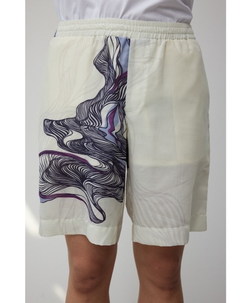 EDEN CLASSIC WAVE SHORTS/エデンクラシックウェーブショーツ（その他パンツ）｜AZUL BY MOUSSY（アズールバイマウジー）