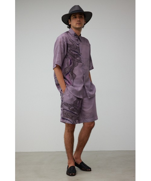 EDEN CLASSIC WAVE SHORTS/エデンクラシックウェーブショーツ（その他パンツ）｜AZUL BY MOUSSY（アズールバイマウジー）