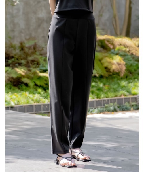 Re:EDIT（リエディ）の「[UVカット][接触冷感][速乾][水陸両用][DAILY SWIM][低身長/高身長/大きいサイズ有]ラッシュガードフロントスリットorスリットなし選べるスイムパンツ（水着・レディース・ブラック/ブラウン/ブラウン系その他/ブラック系その他・SHORT/MEDIUM/TALL/LARGE/X-LARGE）」の20枚目の写真