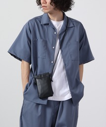 propellerheads | propellerheads 合成皮革ばね口スマホポーチ(ショルダーバッグ)