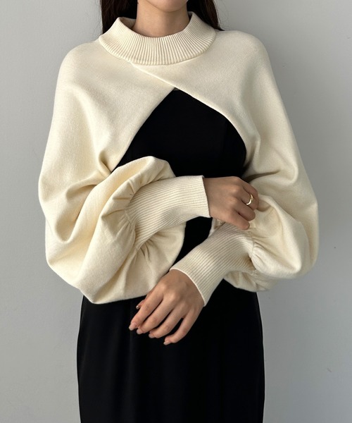 Louere（ルエレ）の「ハイネックニットボレロ（ニット/セーター）」 - WEAR