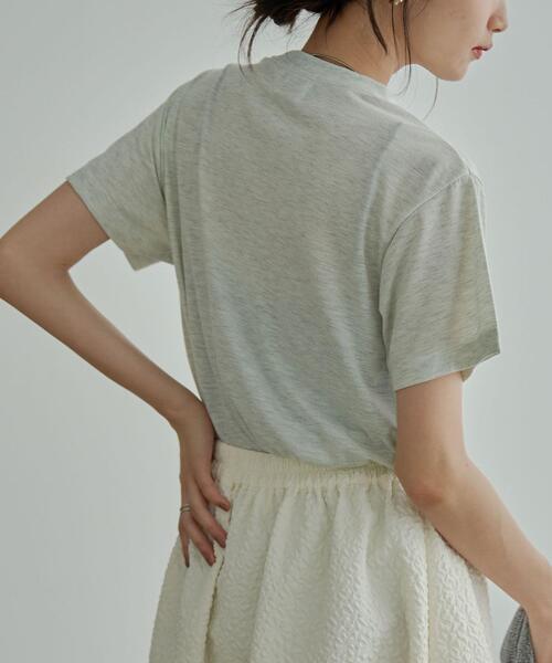 coen（コーエン）の「レトロスポーツプリントTシャツ（Tシャツ/カットソー・レディース・ライトグレー/ダークブラウン/ケリーグリーン・M/L）」の22枚目の写真