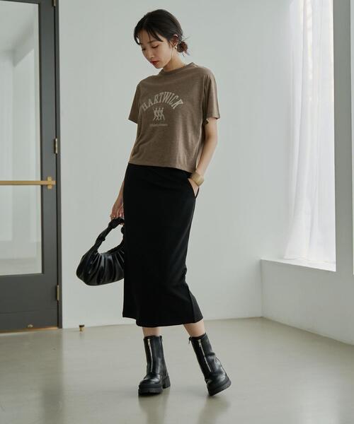 coen（コーエン）の「レトロスポーツプリントTシャツ（Tシャツ/カットソー・レディース・ライトグレー/ダークブラウン/ケリーグリーン・M/L）」の10枚目の写真