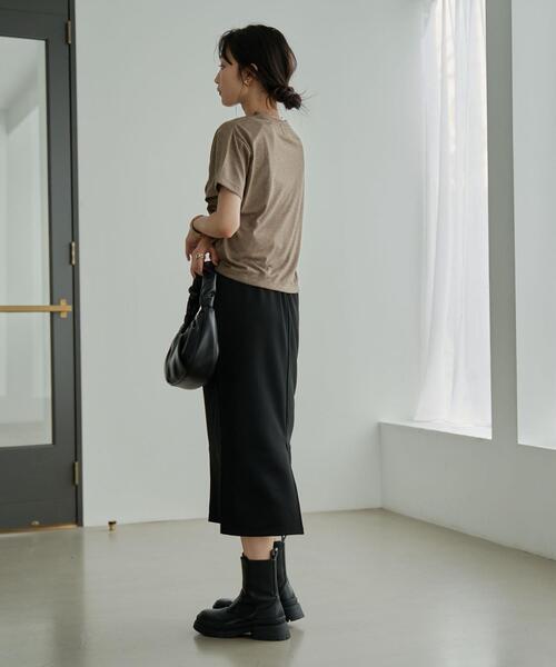 coen（コーエン）の「レトロスポーツプリントTシャツ（Tシャツ/カットソー・レディース・ライトグレー/ダークブラウン/ケリーグリーン・M/L）」の18枚目の写真