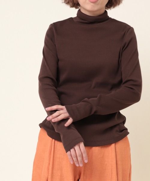 RNA-N(アールエヌエーエヌ)の「M2088 フライスタートル(Tシャツ/カットソー・レディース・キナリ/ブラウン/ブラック/ネイビー/グレー/レッド/ブルー・MEDIUM)」の4枚目の写真