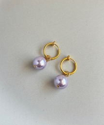 tone | 【As】【アレルギー対応】ゆらゆら 小ぶりフープ イヤリング(サージカルステンレス)(MA)(イヤリング)