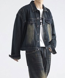 ▲vintage like denim shirt/ヴィンテージライク デニム シャツ